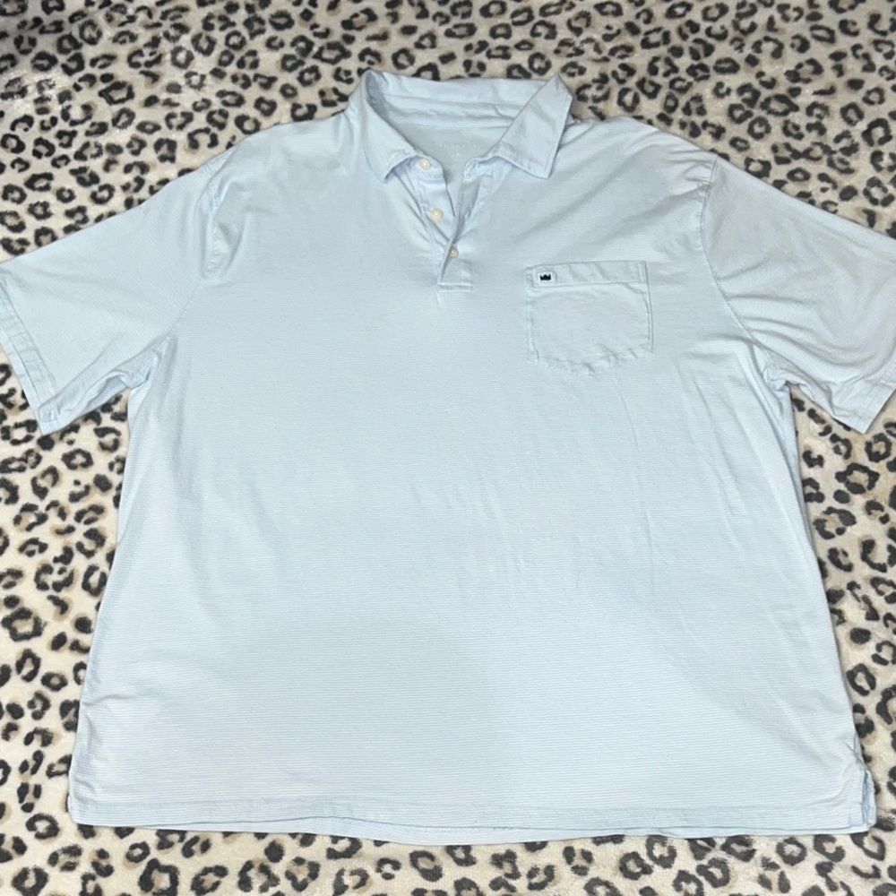 Crown & Ivy Light Blue Polo Shirt for Men
